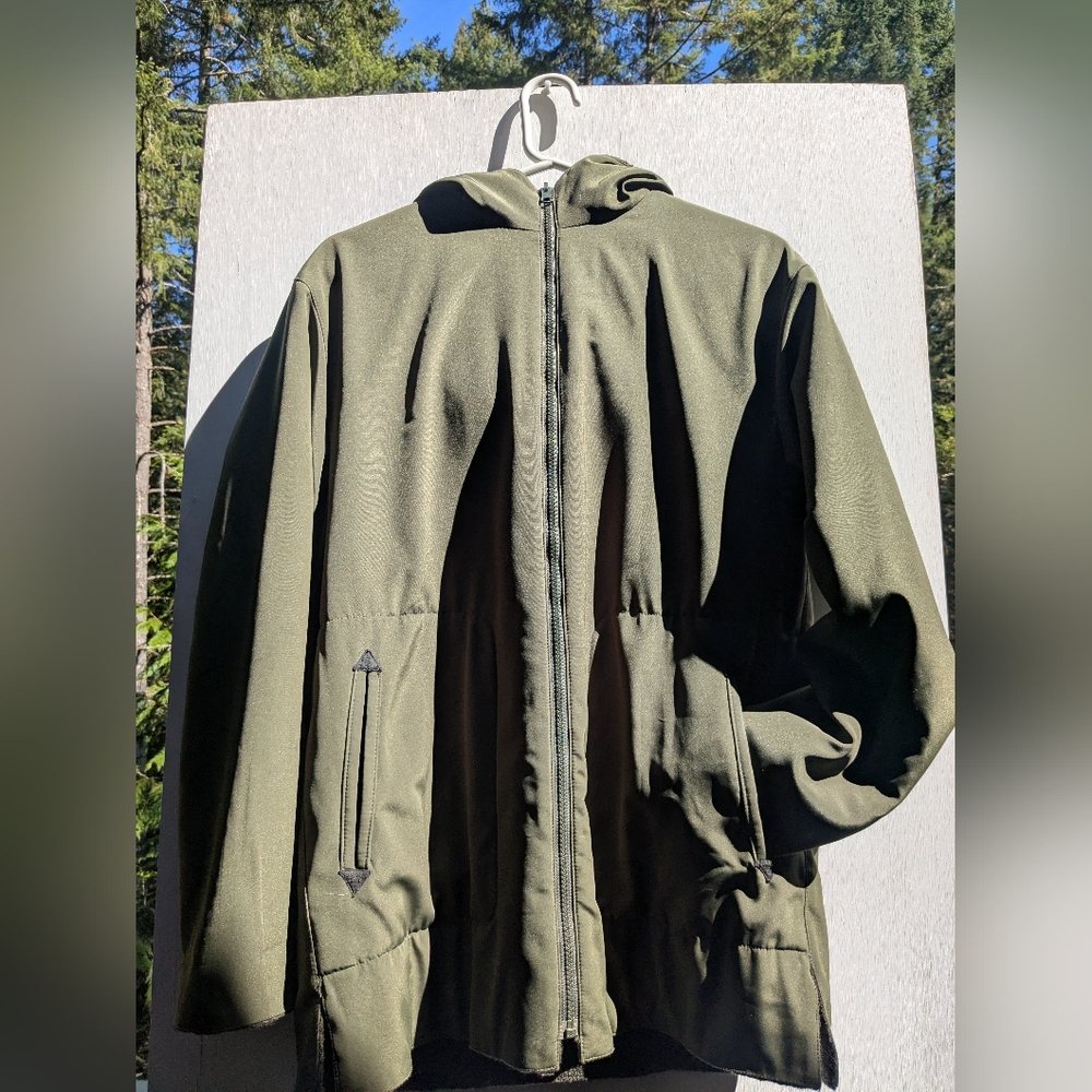 Vintage Hilary Radley Forest Green Military Wool Jacket